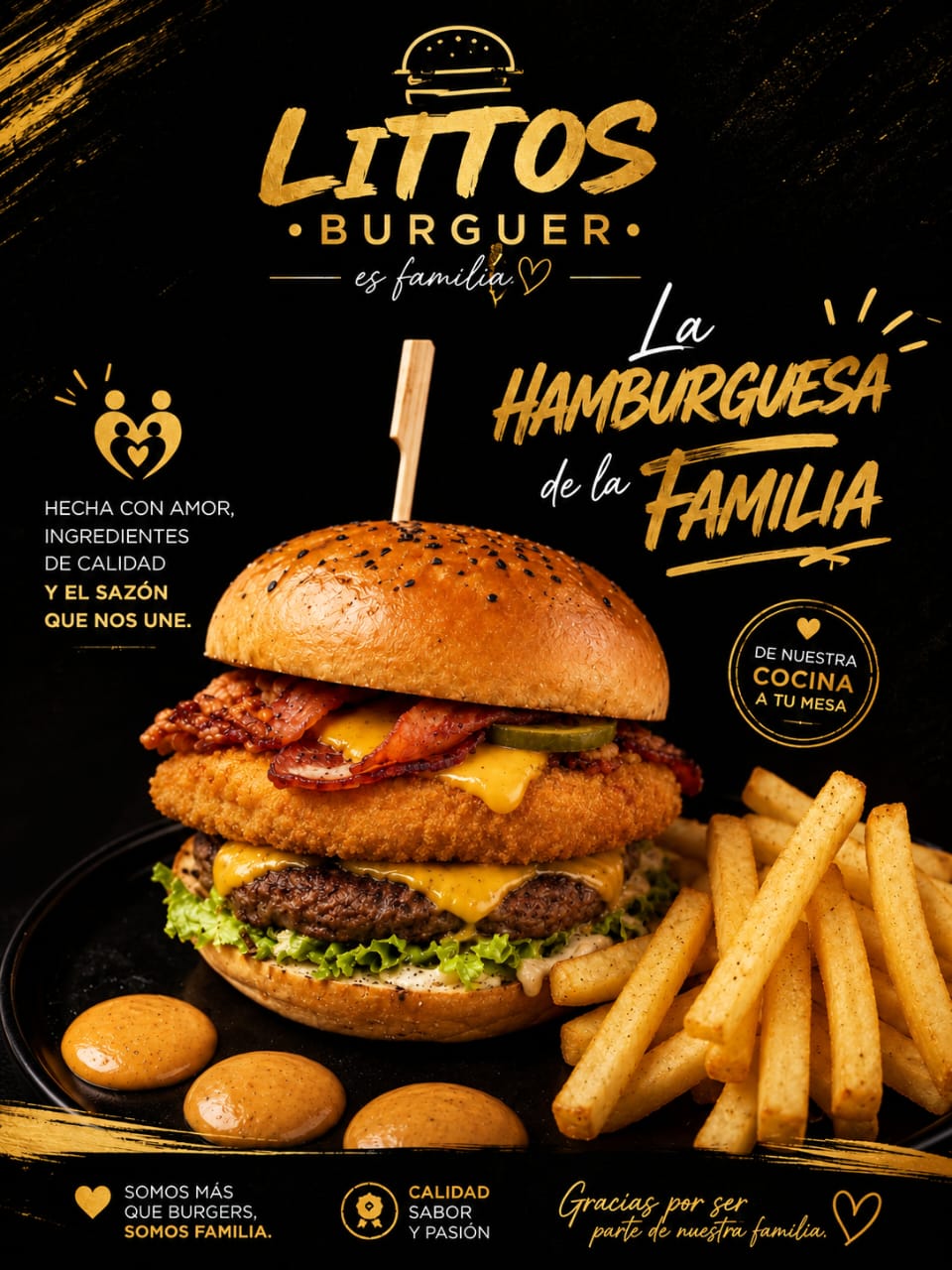 Hamburguesa De La Familia